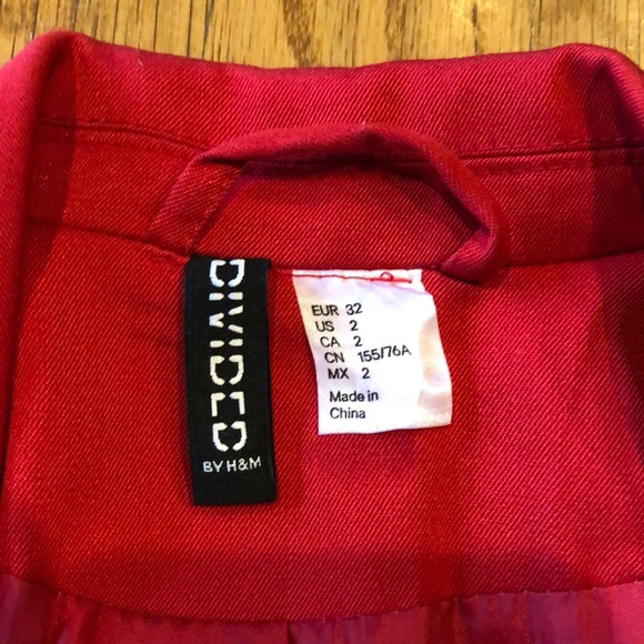 Women’s red blazer - Picture 3 of 6